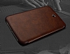 Kalaideng Samsung Galaxy Tab 3 7.0 Oscar Standl Ultra nce Kapakl Kahverengi Deri Klf - Resim: 3