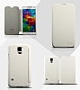 Kalaideng Samsung i9600 Galaxy S5 Enland nce Kapakl Beyaz Deri Klf - Resim: 8