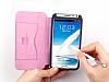 Kalaideng Samsung N7100 Galaxy Note 2 Charming II Series Kapakl Pembe Deri Klf - Resim: 11