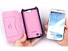 Kalaideng Samsung N7100 Galaxy Note 2 Charming II Series Kapakl Pembe Deri Klf - Resim: 10