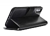 Kar Deluxe Samsung Galaxy S23 Ultra Kapakl Czdanl Siyah Deri Klf - Resim: 2