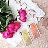 Karl Lagerfeld iPhone X / XS Simli Rose Gold Klf - Resim: 1