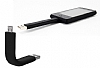 Cortrea Katlanabilir Micro USB Data Kablosu - Resim: 2