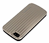 KikiCarrier iPhone SE / 5 / 5S Ultra Koruma Metal Gold Klf - Resim: 5