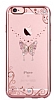 Kingxbar iPhone 6 / 6S Rose Gold Kelebek Tal Kristal Klf - Resim: 7