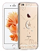 Kingxbar iPhone 6 / 6S Rose Gold Ay Yldz Tal Kristal Klf - Resim: 5