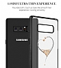 Kingxbar Samsung Galaxy Note 8 Kalpli Siyah Tal Kristal Klf - Resim: 5