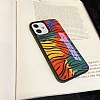 Dafoni Hologram iPhone 15 Pro Max Kiiye zel Tropical Color Klf - Resim: 1