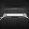 KRD-01 Xiaomi Mi Band 7 Silver Metal Kordon - Resim: 3