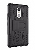 Lenovo K6 Note Ultra Sper Koruma Standl Siyah Klf - Resim: 1