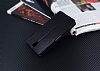 Lenovo Vibe S1 Czdanl Yan Kapakl Siyah Deri Klf - Resim: 4