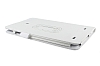 LG G Pad 8.0 V480 Standl Yan Kapakl Beyaz Deri Klf - Resim: 1
