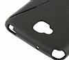 LG G Pro Lite Desenli Siyah Silikon Klf - Resim: 2