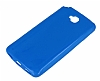 LG G Pro Lite Mavi Silikon Klf - Resim: 2