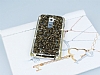 LG G2 Metal Kenarl Tal Gold Rubber Klf - Resim: 1