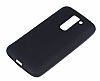 LG G2 Mini Nokta Desenli Mat Siyah Silikon Klf - Resim: 1