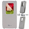 LG G2 Mini Orjinal Pencereli Uyku Modlu Gri Klf - Resim: 4