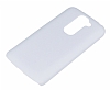 LG G2 mini Sert Mat Beyaz Rubber Klf - Resim: 2