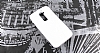 Eiroo LG G2 Pencereli Uyku Modlu nce Yan Kapakl Beyaz Klf - Resim: 2