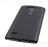 LG G3 Karbon Kahverengi Rubber Klf - Resim: 3