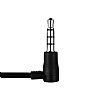 LG Orjinal Mikrofonlu Kulakii Siyah Kulaklk - Resim: 1