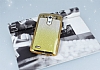 LG G3 Simli Parlak Gold Silikon Klf - Resim: 1