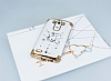 LG G3 Tal Ay Gold Silikon Klf - Resim: 2