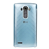 LG G4 Orjinal Uyku Modlu Pencereli Mavi Deri Klf - Resim: 3