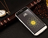 LG G5 Desenli effaf Beyaz Silikon Klf - Resim: 1