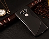 LG G5 Desenli Siyah Silikon Klf - Resim: 2