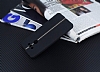 LG G6 Kadife Dokulu Siyah Silikon Klf - Resim: 2