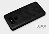 Nillkin LG G6 Uyku Modlu Pencereli Kapakl Siyah Deri Klf - Resim: 2