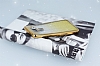 LG G6 Simli Parlak Gold Silikon Klf - Resim: 2