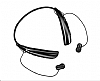 LG HBS-750 Bluetooth Stereo Siyah Kulaklk - Resim: 4