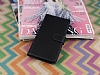 Nokia Lumia 830 Czdanl Yan Kapakl Siyah Deri Klf - Resim: 1