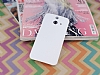 HTC One E8 Beyaz Rubber Klf - Resim: 1