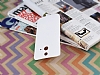 HTC One E8 Beyaz Rubber Klf - Resim: 2