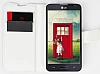 LG L90 London Czdanl Yan Kapakl Deri Klf - Resim: 3