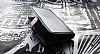 LG Optimus L9 P760 Czdanl Standl Siyah Deri Klf - Resim: 3