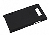 LG P700 Optimus L7 Sert Mat Siyah Rubber Klf - Resim: 3