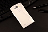LG V10 Desenli effaf Beyaz Silikon Klf - Resim: 3