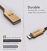 Mcdodo Lightning Ikl Gold USB Data Kablosu 1,20m - Resim: 9
