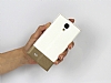 MEE Phone Samsung i9500 Galaxy S4 Standl Uyku Modlu Beyaz Klf - Resim: 2