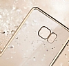 MeePhone Samsung Galaxy Note FE Lacivert Kenarl Kristal Klf - Resim: 2