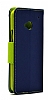 Mercury HTC One Fancy Diary Czdanl Standl Koyu Mavi Klf - Resim: 3