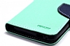 Mercury HTC One Fancy Diary Czdanl Standl Yeil Klf - Resim: 2
