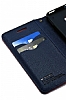 Mercury HTC One Fancy Diary Czdanl Standl Mor Klf - Resim: 1