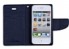 Mercury iPhone 4 / 4S Standl Czdanl Yeil Klf - Resim: 1