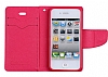 Mercury iPhone 4 / 4S Standl Czdanl Pembe Klf - Resim: 1