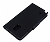 Mercury Samsung N9100 Galaxy Note 4 Standl Czdanl Siyah Deri Klf - Resim: 2
